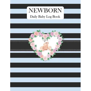 Newborn Daily Baby Log Book: Record Breastfeeding, Sleeping Time, Feed, Diapers, Poop Journal Activities & Supplies Baby Health