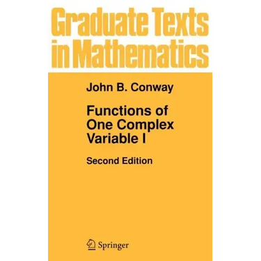 Functions of One Complex Variable I