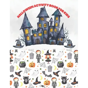 Activity book for kids: I Spy Halloween Book for Kids