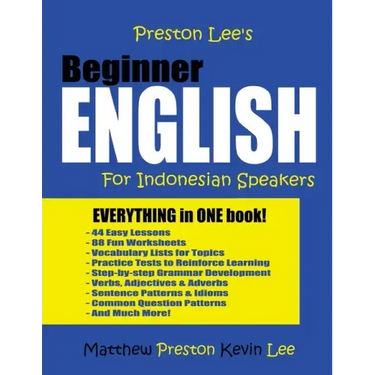 Preston Lee's Beginner English For Indonesian Speakers
