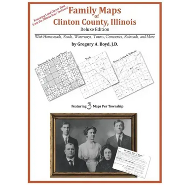 Family Maps of Clinton County, Illinois