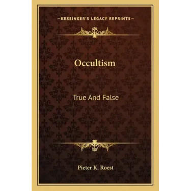 Occultism: True and False
