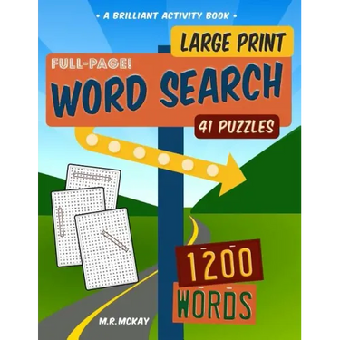 Large Print Word Search Puzzles