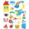 Story paper: for writing and drawing, colourful illustration cover