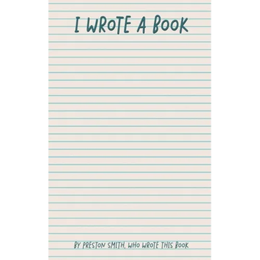 I Wrote A Book