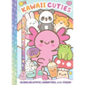 Kawaii Cuties: Coloring Book with Rainbow Pencil