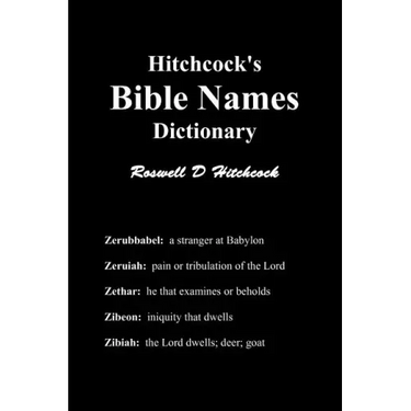 Hitchcock's Bible Names Dictionary