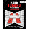 Hard Sudoku Puzzle Book For Adults: 200 Large Print Puzzles with Answer (Volume 2)