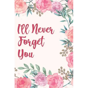 I'll Never Forget You: Discrete Internet Password Manager to Keep Your Private Information Safe - With Beautiful Floral Motif