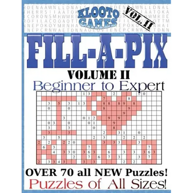 KLOOTO Games Fill-a-Pix: Vol. 2