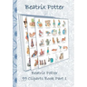 Beatrix Potter 99 Cliparts Book Part 1 ( Peter Rabbit ): Sticker, Icon, Clipart, Cliparts, download, Internet, Dropbox, Original, Children's books, ch
