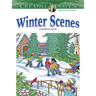 Creative Haven Winter Scenes Coloring Book