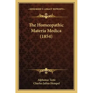 The Homeopathic Materia Medica (1854)