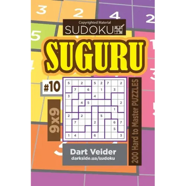Sudoku Suguru - 200 Hard to Master Puzzles 9x9 (Volume 10)