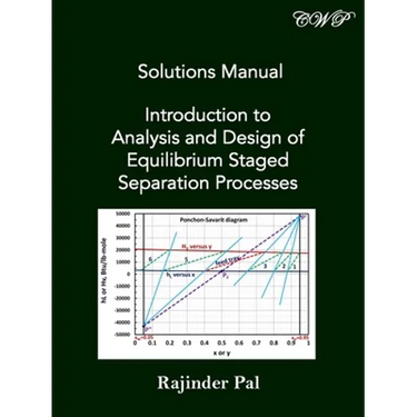 Solutions Manual: Introduction to Analysis and Design of Equilibrium Staged Separation Processes