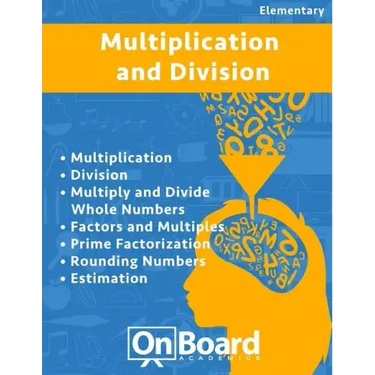 Multiplication and Division: Multiplication, Division, Multiply and Divide Whole Numbers, Factors and Multiples, Prime Factorization, Rounding Numb