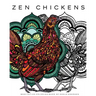 Zen Chickens: Meditative Coloring Book
