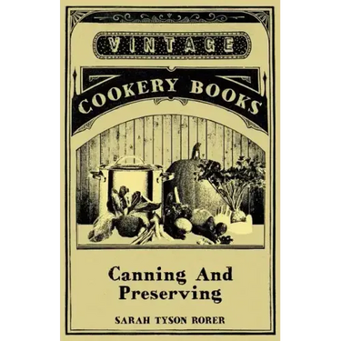 Canning And Preserving