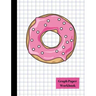 Pink Glazed Donut Quad 4x4 Graph Paper Workbook