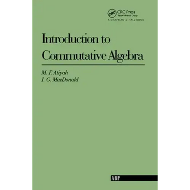 Introduction To Commutative Algebra