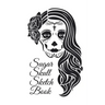 Sugar Skull Sketch Book: Dia De Los Muertos Tatoo Sketchbook - Day Of The Dead Sketching Notebook & Drawing Board For Sugar Skull Makeup Ideas,