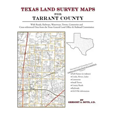 Texas Land Survey Maps for Tarrant County