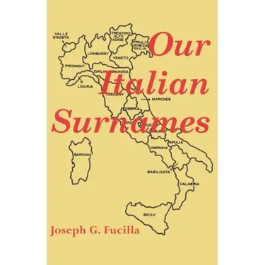 Our Italian Surnames