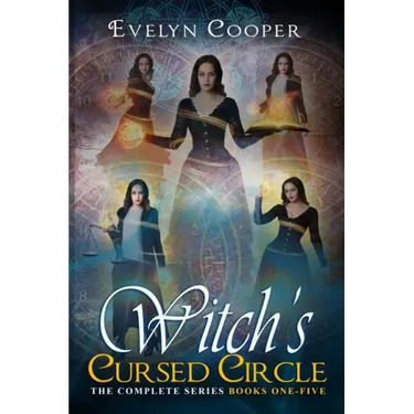 Witch's Cursed Circle: Paranormal Witch, Shifter Fantasy (The Complete Series Books One - Five)