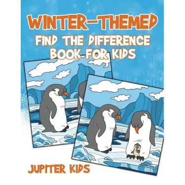 Winter-Themed Find the Difference Book for Kids