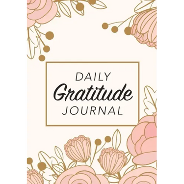 Daily Gratitude Journal: (Pink Flowers with Rectangle Callout) A 52-Week Guide to Becoming Grateful