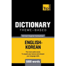 Theme-based dictionary British English-Korean - 5000 words