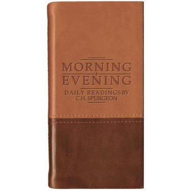 Morning and Evening - Matt Tan/Burgundy: Daily Readings by C. H. Spurgeon