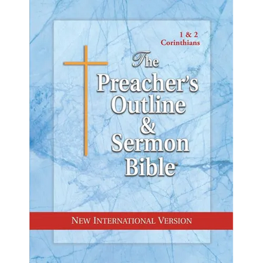 Preacher's Outline & Sermon Bible-NIV-1 & 2 Corinthians