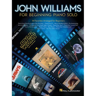 John Williams for Beginning Piano Solo - John Williams Book with Simplified Sheet Music for Piano