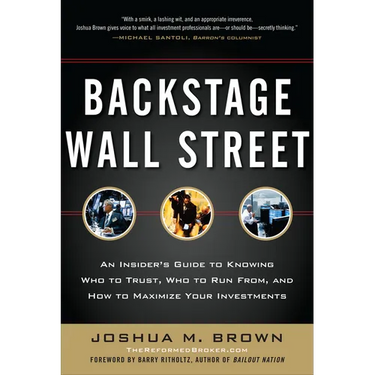 Backstage Wall Street (Pb)