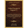 Collins's Peerage Of England V3: Genealogical, Biographical, And Historical, Greatly Augmented, And Continued To The Present Time (1812)