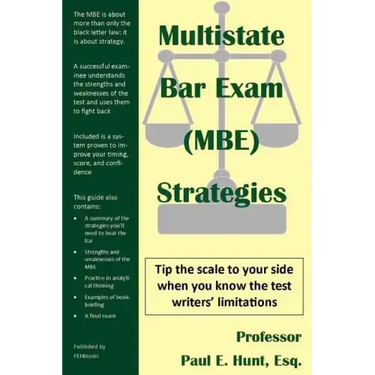 Multistate Bar Exam (Mbe) Strategies