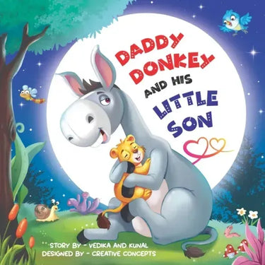 Daddy Donkey And His Little Son: A Children's Book Celebrating Kindness, Father-Son Love, and Family Bonds Beyond Blood Relations for Kids Aged 3-10