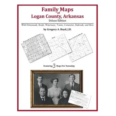 Family Maps of Logan County, Arkansas
