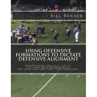 Using Offensive Formations to Dictate Defensive Alignment: Manipulating the 4-2-5, 4-3, 3-4, 3-3-5 and Bear Defenses with No Tight End and Tight End F
