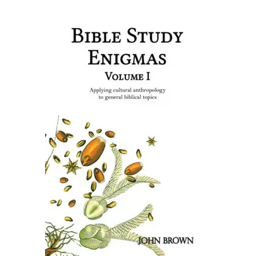 Bible Study Enigmas, Volume I: Applying cultural anthropology to general biblical topics