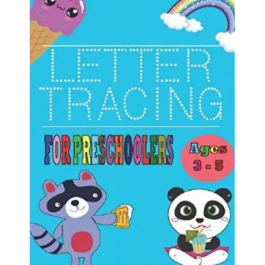 letter tracing book for Preschoolers ages 3-5: Alphabet Tracing and Coloring book for Preschooler - Tracing Book for Kindergarten Kids Age 3-5 - Alpha