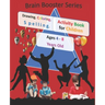 Drawing Coloring Spelling Activity Book for Children Ages 4 - 8 Years Old ( Brain Booster Series): Art and Language Activities for Creative Kids