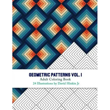 Geometric Patterns - Adult Coloring Book Vol. 1 - Inkcartel