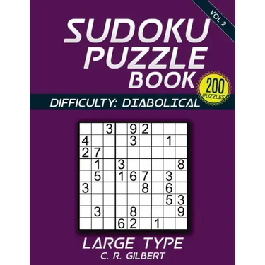 Sudoku Puzzle Book - Diabolical