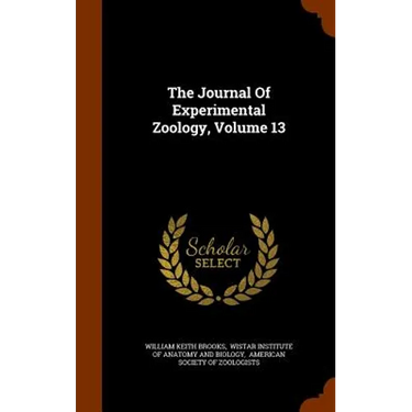 The Journal Of Experimental Zoology, Volume 13