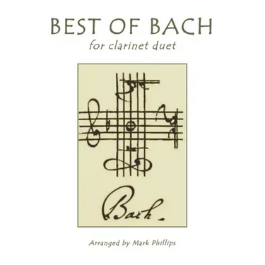 Best of Bach for Clarinet Duet