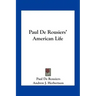 Paul de Rousiers' American Life