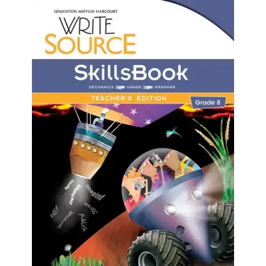 Write Source SkillsBook Teacher's Edition Grade 8