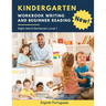 Kindergarten Workbook Writing And Beginner Reading Sight Word Sentences Level 1 English Portuguese: 100 Easy readers cvc phonics spelling readiness ha